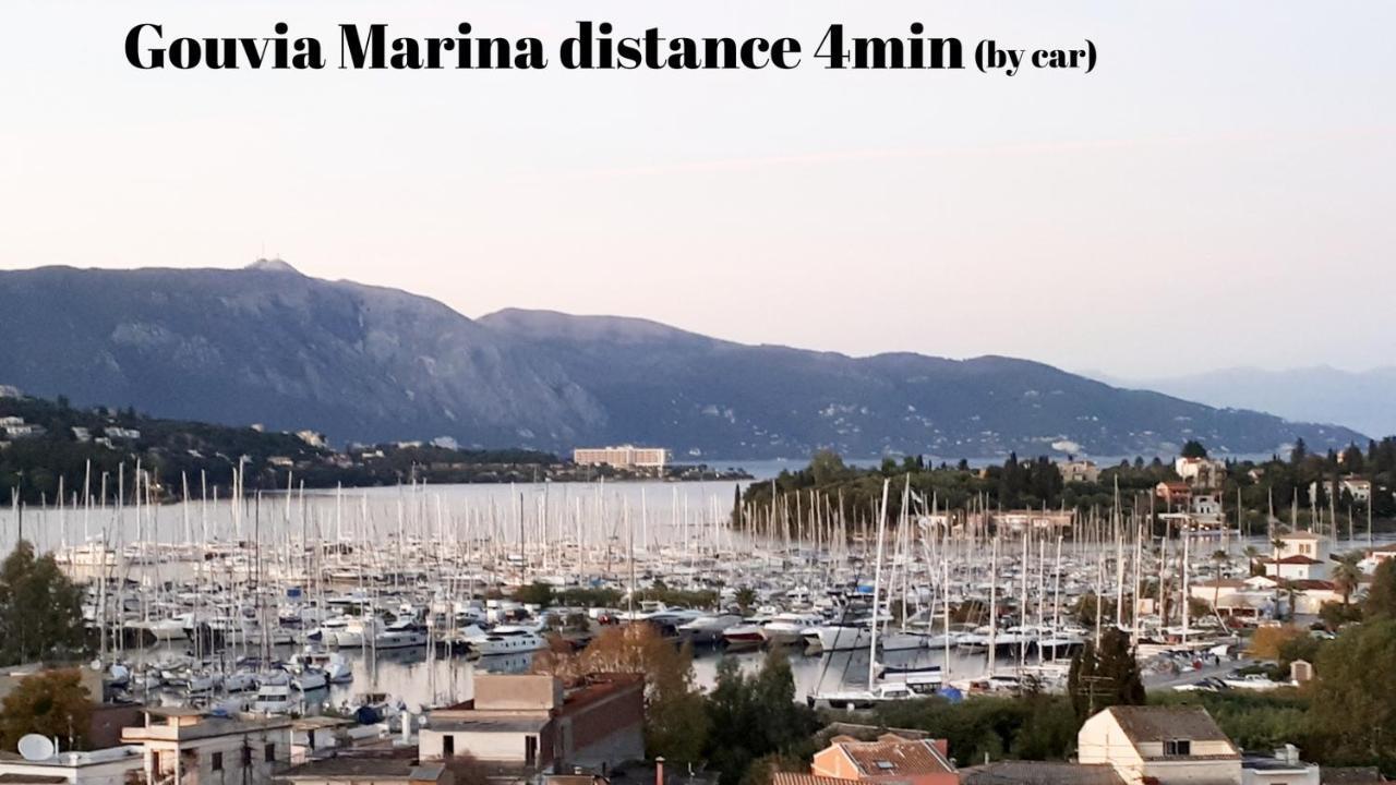 Iris Apartment Near Corfu Town Kontokali Ngoại thất bức ảnh